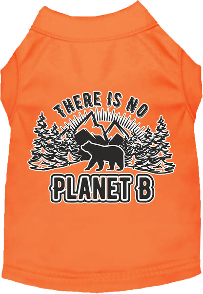 Dog and Cat Shirt for Pets "No Planet B"