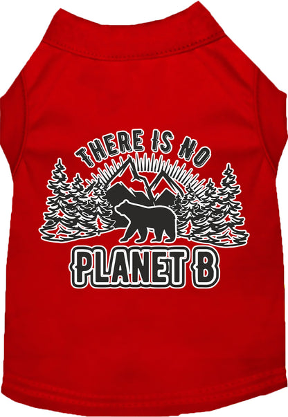 Dog and Cat Shirt for Pets "No Planet B"