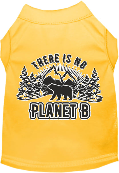 Dog and Cat Shirt for Pets "No Planet B"