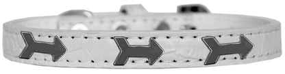 Dog, Puppy & Pet Designer Croc Widget Collar, "Arrows"