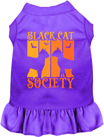 Black Cat Society Pet Dress