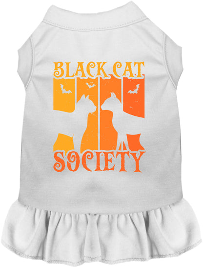 Black Cat Society Pet Dress