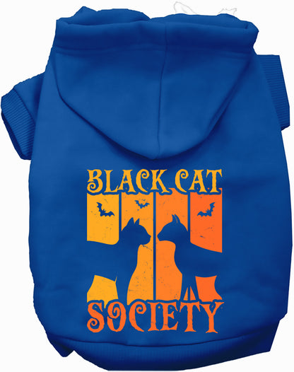 Black Cat Society Pet Hoodie