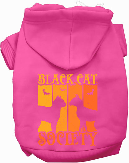 Black Cat Society Pet Hoodie