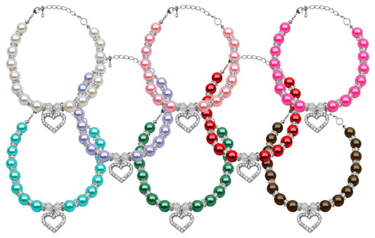 Clearance - One Row Pearl Necklaces