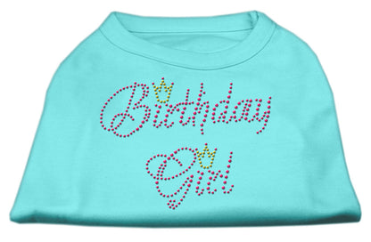 Pet Dog & Cat Shirt Rhinestone,"Birthday Girl"