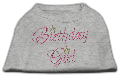 Pet Dog & Cat Shirt Rhinestone,"Birthday Girl"