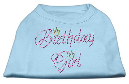 Pet Dog & Cat Shirt Rhinestone,"Birthday Girl"