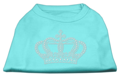 Pet Dog & Cat Shirt Rhinestone, "Crown"