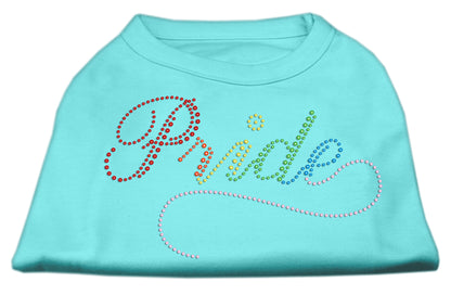 Pet Dog & Cat Shirt Rhinestone, "Rainbow Pride"