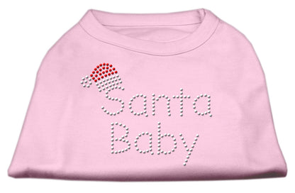 Christmas Pet Dog & Cat Shirt Rhinestone, "Santa Baby"