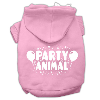 Sudadera con capucha para perros y gatos serigrafiada, "Party Animal"