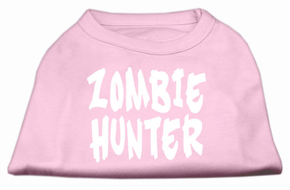 Camisa para perros y gatos con serigrafía, "Zombie Hunter"