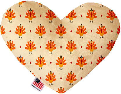 Pet and Dog Plush Heart or Bone Toy, "Fall Harvest Group" (Available in different sizes, and 12 different pattern options!)