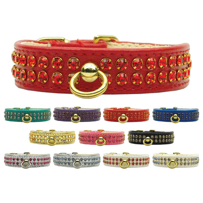 Dog, Puppy & Pet Collar, &quot;Fleetwood Rhinestone&quot;