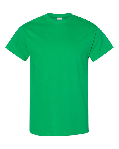 Green Custom Screen Print Adult Gildan Shirt