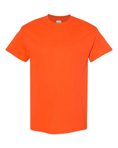 Orange Custom Screen Print Adult Gildan Shirt