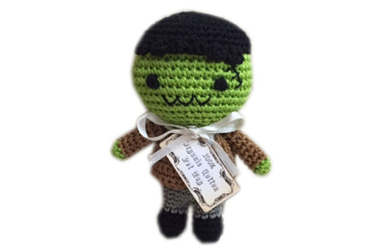 Knit Knacks Organic Cotton Pet, Dog & Cat Toy, &quot;Frankie The Monster&quot;