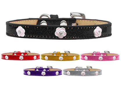 Dog, Puppy & Pet Widget Ice Cream Collar, "Light Pink Rose"