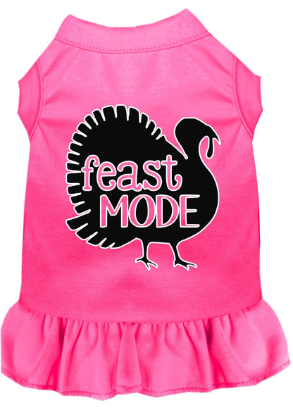 Thanksgiving Pet Dog & Cat Dress Screen Printed, "Feast Mode"