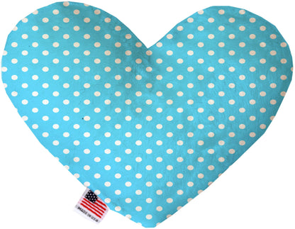 Pet and Dog Canvas or Plush Heart or Bone Toy, "Polka Dots Group" (Available in different sizes, and 6 different pattern options!)