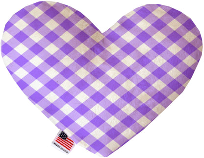 Pet & Dog Plush Heart or Bone Toy, "Plaids Group" (Available in different sizes, and 7 different pattern options!)