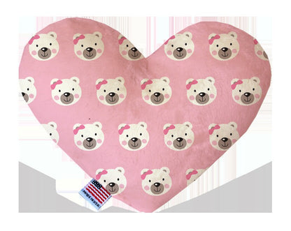 Pet and Dog Canvas or Plush Heart or Bone Toy, "Valentine's Day Friends Group" (Available in different size, and 7 different patterns!)