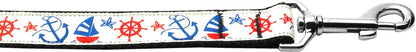 Pet Dog & Cat Nylon Collar or Leash, "Anchors Away"