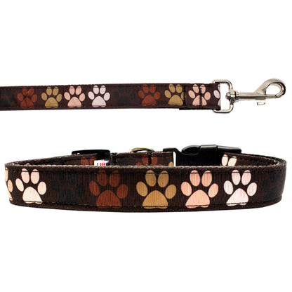 Pet Dog & Cat Nylon Collar or Leash, &quot;Solidarity Paws&quot;