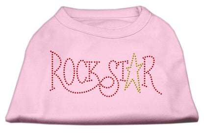 Pet Dog & Cat Shirt Rhinestone, "RockStar"