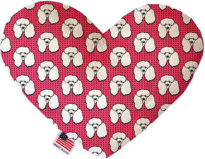 Pet and Dog Canvas or Plush Heart or Bone Toy, "Dapper Dogs Group" (Available in different sizes, and 9 different pattern options!)