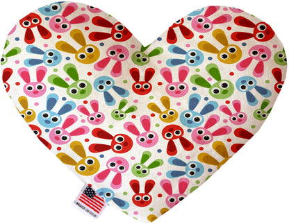 Pet and Dog Canvas or Plush Heart or Bone Toy, "Easter Group" (Available in different sizes, and 10 different pattern options!)