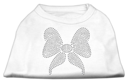 Pet Dog & Cat Shirt Rhinestone, "Bow"