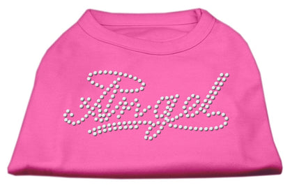 Pet Dog & Cat Shirt Rhinestone, "Angel"