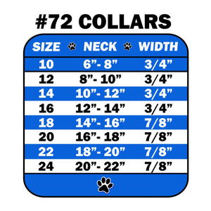 Dog, Puppy & Pet Designer Croc Collar, "#72 Style"