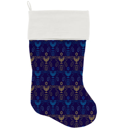 Velvet Stocking, "Hanukkah Group" **Choose from 7 different patterns!**