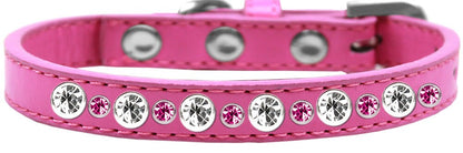 Dog, Puppy & Pet Jeweled Collar, "Posh Crystal Rimsets"