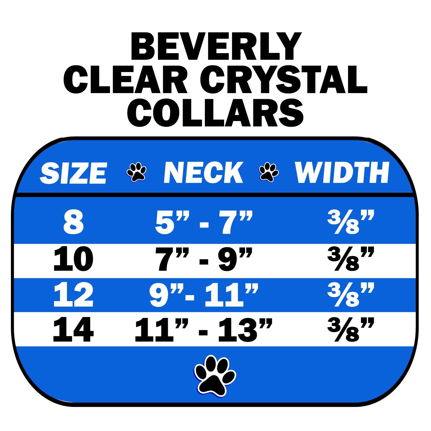 Dog, Puppy & Pet Collar, "Beverly Clear Crystal Jewelry Set"