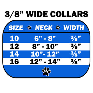 Dog, Puppy & Pet Designer Croc Collar, "One Row Clear Crystal Rimsets"