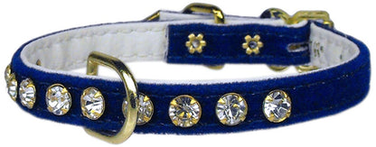 Dog, Puppy & Pet Collar, "#16 Crystal Velvet"