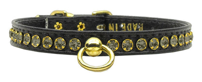 Dog, Puppy & Pet Collar, "Petite Rhinestone"