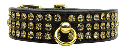 Dog, Puppy & Pet Collar, "Manhattan Rhinestone"