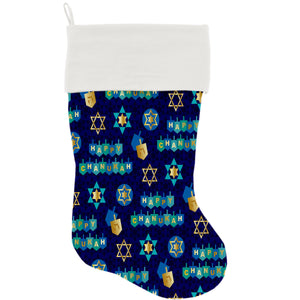 Velvet Stocking, "Hanukkah Group" **Choose from 7 different patterns!**