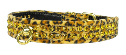 Dog, Puppy and Pet Collar, "Animal Print Jungle King"