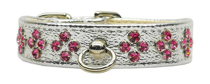 Dog, Puppy & Pet Collar, "Tiara Rhinestone"