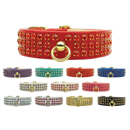 Dog, Puppy & Pet Collar, &quot;Manhattan Rhinestone&quot;