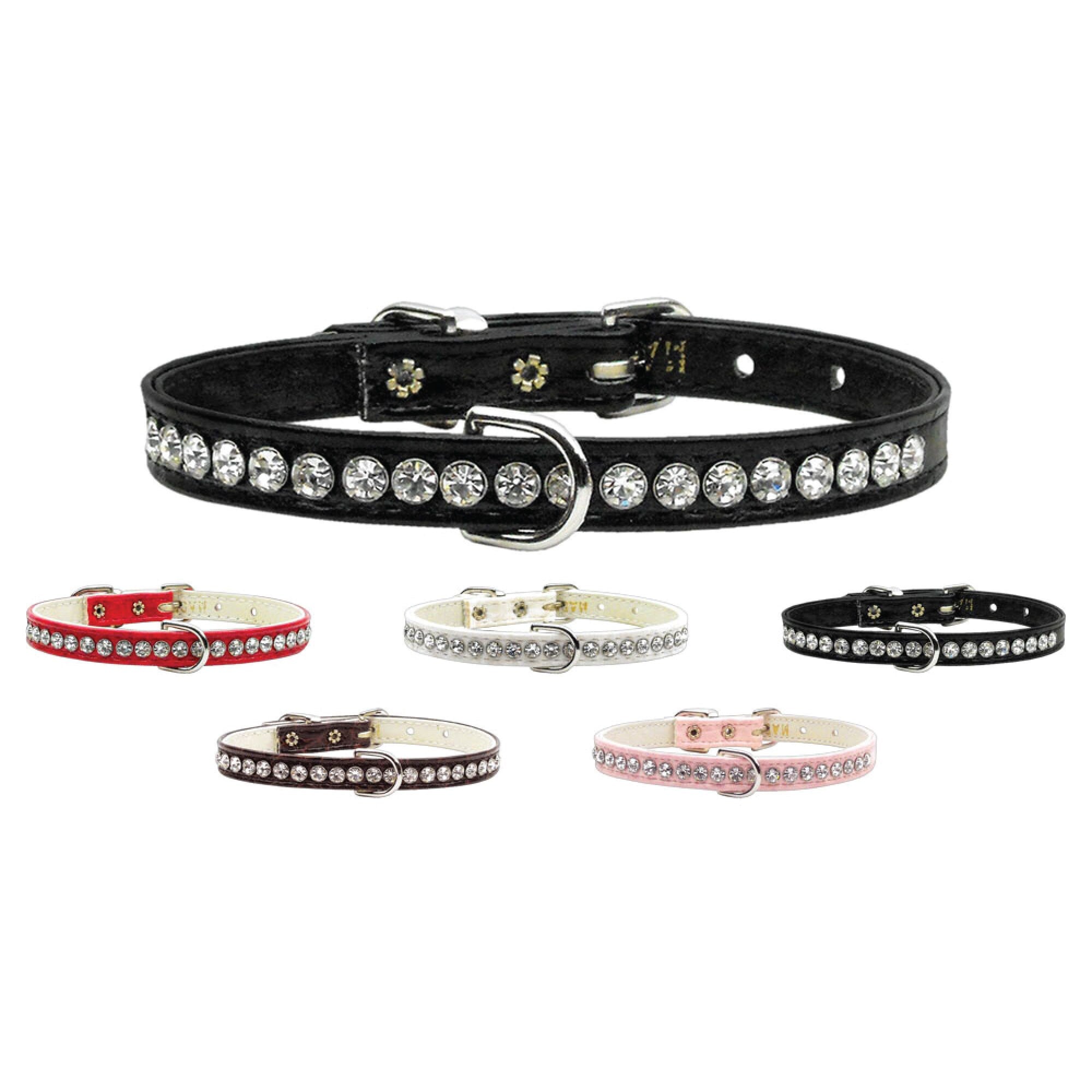 Dog, Puppy & Pet Collar, &quot;Faux Snake Skin Beverly&quot;