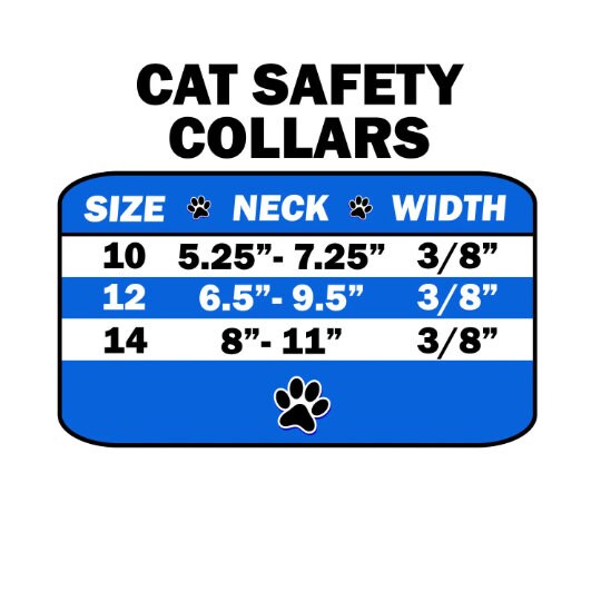 Premium Cat Safety Collar Plain, Blank
