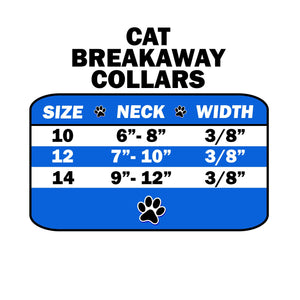 Premium Cat Breakaway Collar, "Velvet One Row Rhinestone"