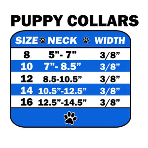Puppy Plain Collar, "Omaha"